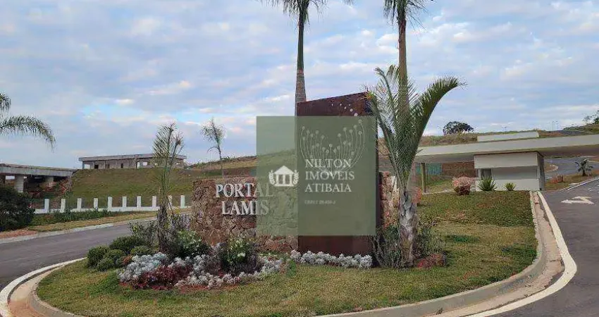 Terreno à venda, 300 m² por r$ 230.000 - condomínio portal lamis - atibaia/sp