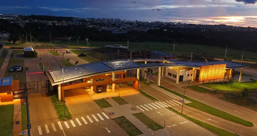 Excelente lote de esquina no condominio mais verde de marília, para quem gosta de um ambiente saudável e sustentável.