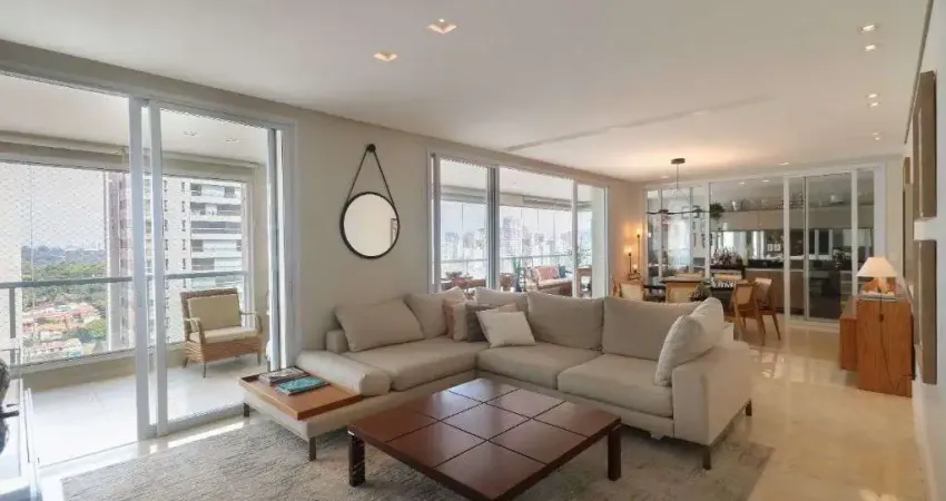 Apartamento com 4 dormitórios à venda, 233 m² por r$ 4.300.000,00 - campo belo - são paulo/sp