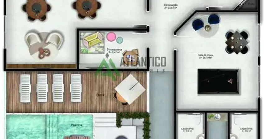 Apartamento com 2 quartos à venda na Rua Virgínio Reiser, 143, Gravata, Navegantes