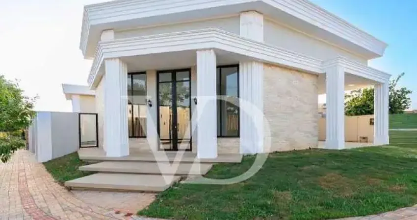 Casa de alto padrão à venda em jardim royal boulevard do cerrado, rondonópolis (financia e aceita permuta)