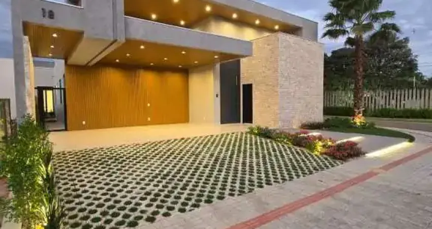Casa residencial de alto padrão com 3 suítes, 4 dormitórios (1 quarto + 3 suítes) e 2 vagas no jardim royal boulevard do cerrado, rondonópolis (financiamento e permuta)
