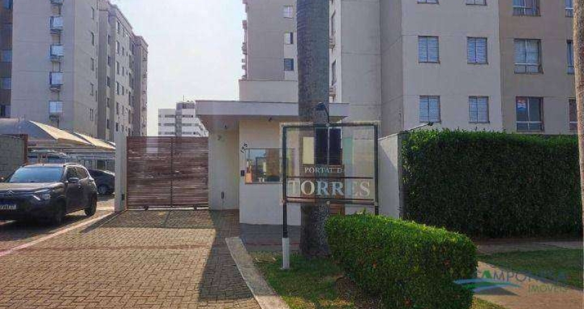 Apartamento com 2 dormitórios, 46 m² - venda por R$ 275.000,00 ou aluguel por R$ 1.500,00/mês - Conjunto Habitacional Santiago II - Londrina/PR