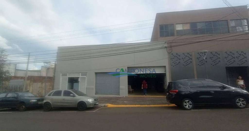 Barracão para alugar, 600 m² por R$ 9.000,00/mês - Centro - Londrina/PR