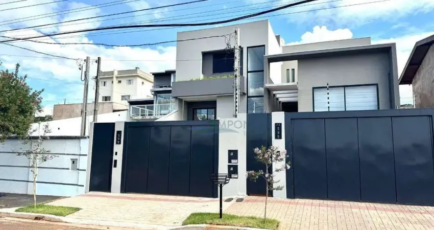 Casa com 3 dormitórios, 170 m² - venda por r$ 770.000,00 ou aluguel por r$ 3.900,00/mês - portal de versalhes 1 - londrina/pr