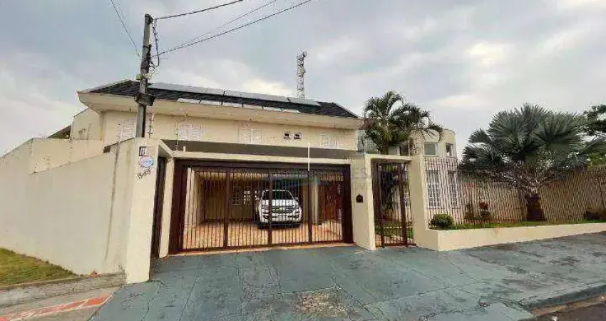 Sobrado com 4 dormitórios à venda, 374 m² por r$ 2.500.000,00 - parque residencial alcântara - londrina/pr