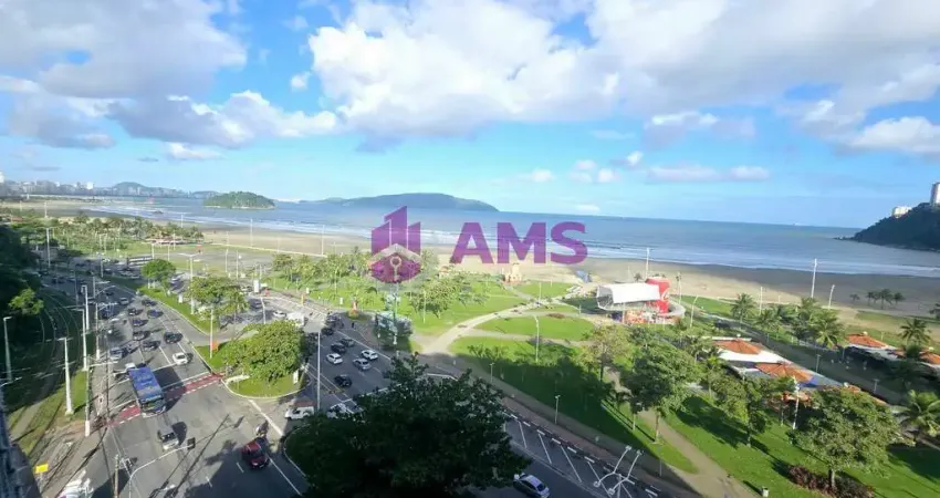 Venda -Apartamento (Sala Living) vista total do mar- Itararé- São Vicente