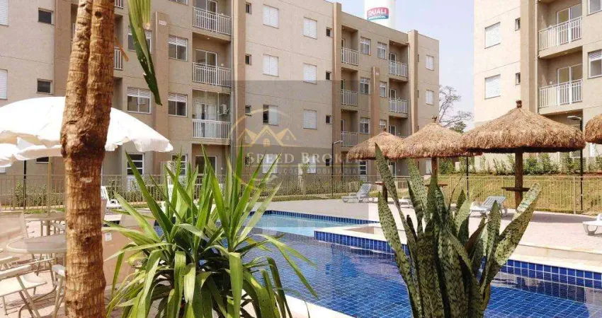 Apartamento para venda em ribeirão preto, bonfim paulista, 2 dormitórios, 1 banheiro, 1 vaga