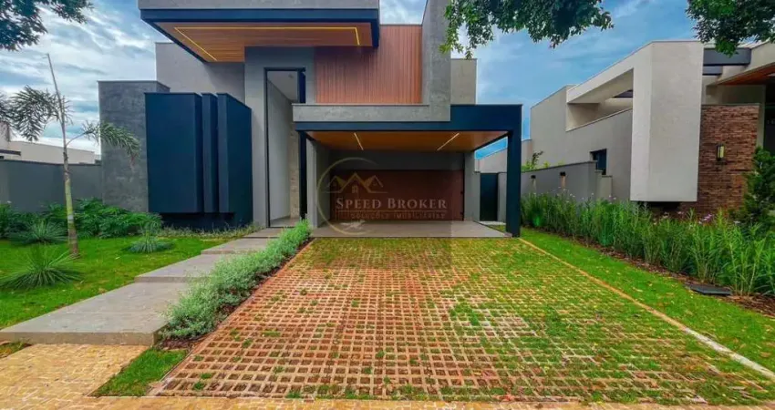 Casa em condomínio para venda em ribeirão preto, residencial e empresarial alphaville, 4 dormitórios, 4 suítes, 5 banheiros, 4 vagas