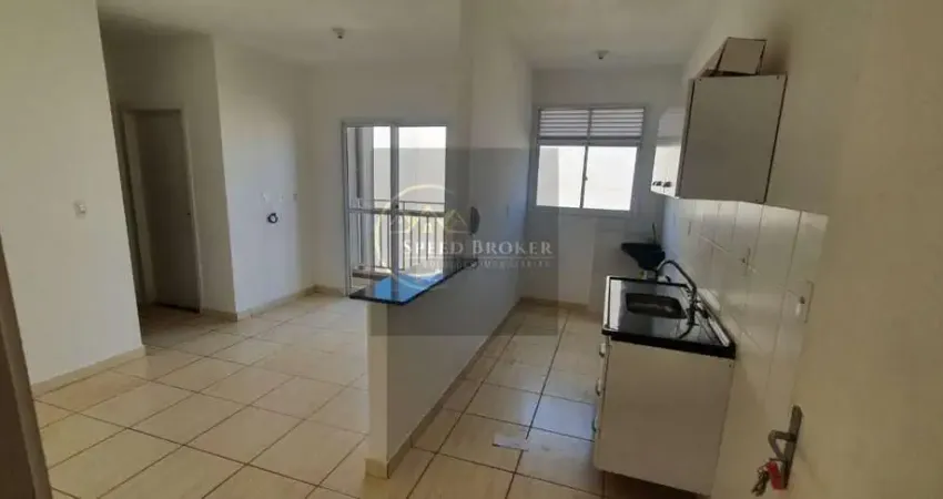 Apartamento para venda em ribeirão preto, bonfim paulista, 2 dormitórios, 1 banheiro, 1 vaga