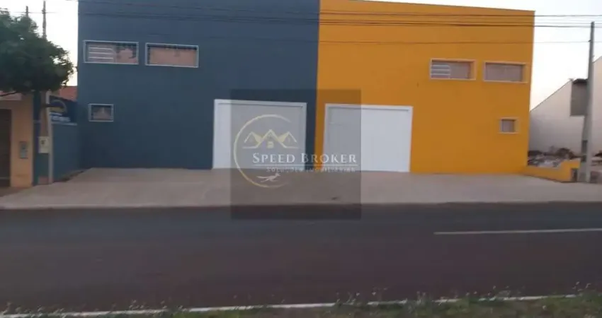 Galpão para locação em sertãozinho, jardim gimenez, 2 banheiros, 4 vagas