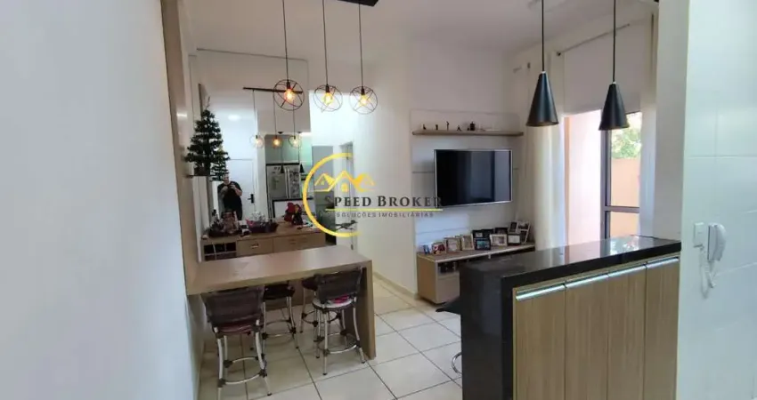 Apartamento para venda em ribeirão preto, jardim anhangüera, 2 dormitórios, 1 banheiro, 1 vaga