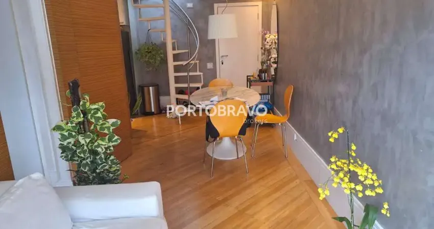 Apartamento itaim cobertura venda 75m² 1 suite varanda com jacuzzi