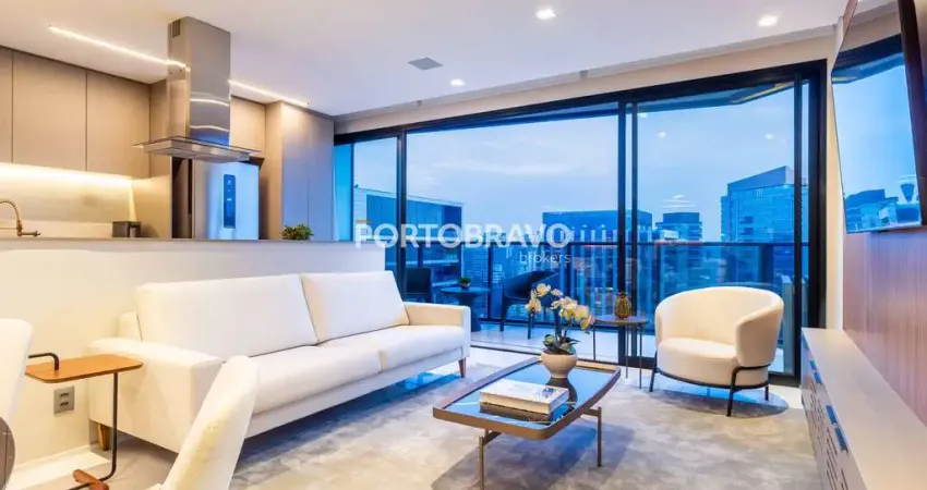 Apto vila olímpia 104 m² 2 suites mobiliado decorado venda ou locação