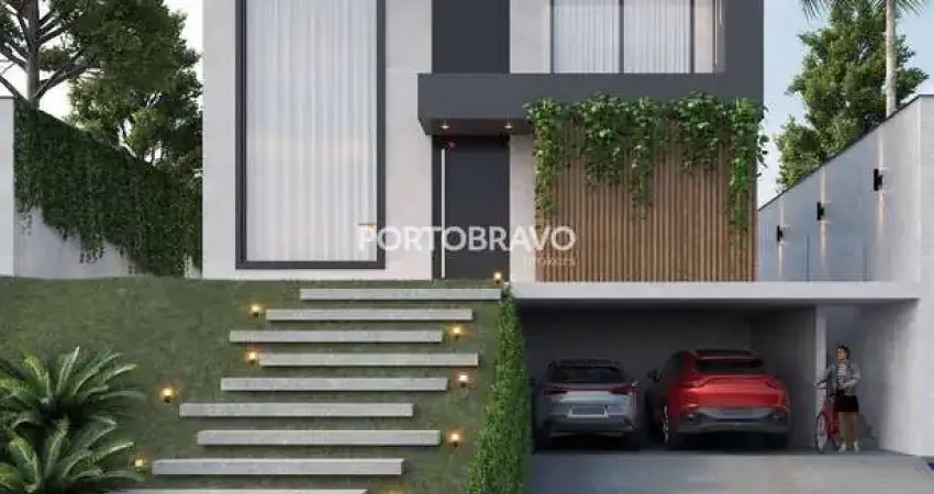 Casa alphaville nova 310 m² 4 suites 4 vagas piscina com prainha