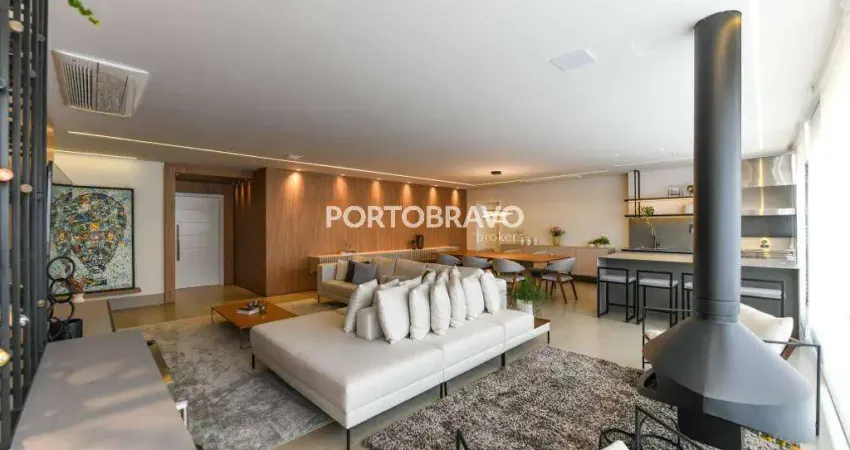 Apartamento garden alphaville venda 264 m² mobiliado 3 suites e 4 vagas