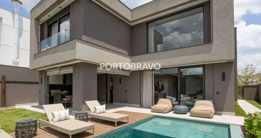 Casa à venda mobiliada e decorada nova 400m2 4 suites piscina amplo jardim