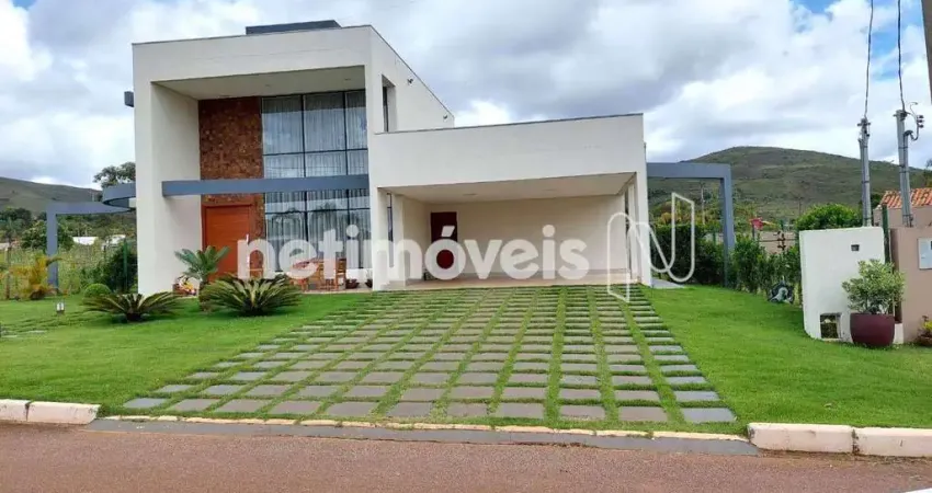 Casa em condomínio fechado com 5 quartos à venda na Rua dos Senadores, Balneário Água Limpa, Nova Lima