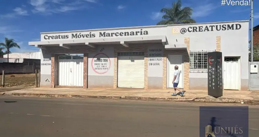 Excelente oportunidade: ponto comercial à venda em monte carmelo-mg, bairro batuque, 1 sala, 1 banheiro, 60,00 m² de área.