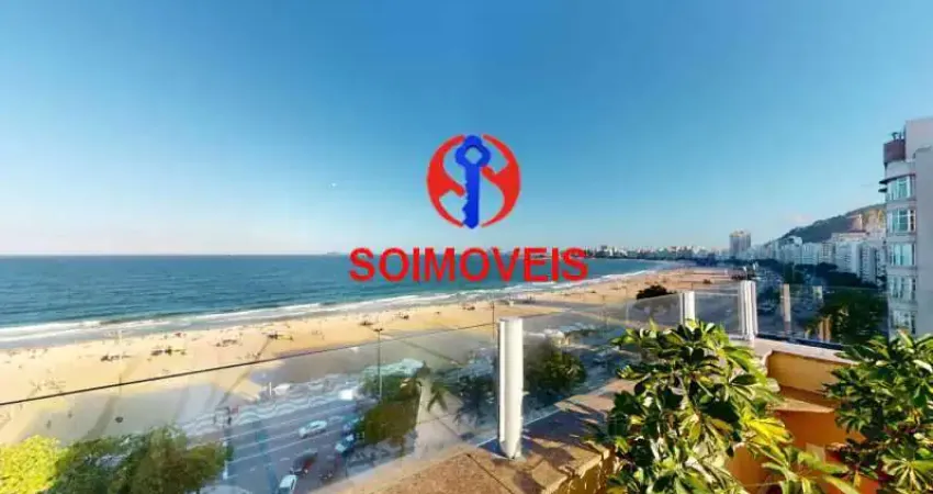 Cobertura com 3 quartos à venda na Avenida Atlântica, Copacabana, Rio de Janeiro