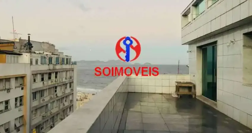 Cobertura com 4 quartos à venda na Rua Bolivar, Copacabana, Rio de Janeiro