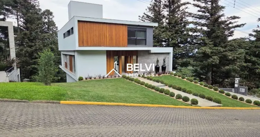 Casa de alto padrão no condomínio aspen mountain | vista para o vale em gramado