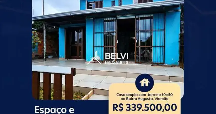 Casa ampla com edícula terreno 10x50 – espaço, conforto e excelente localização