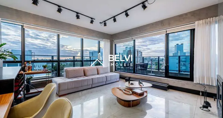 Cobertura horizontal 128m², 2 suítes e 2 vagas no Central Parque