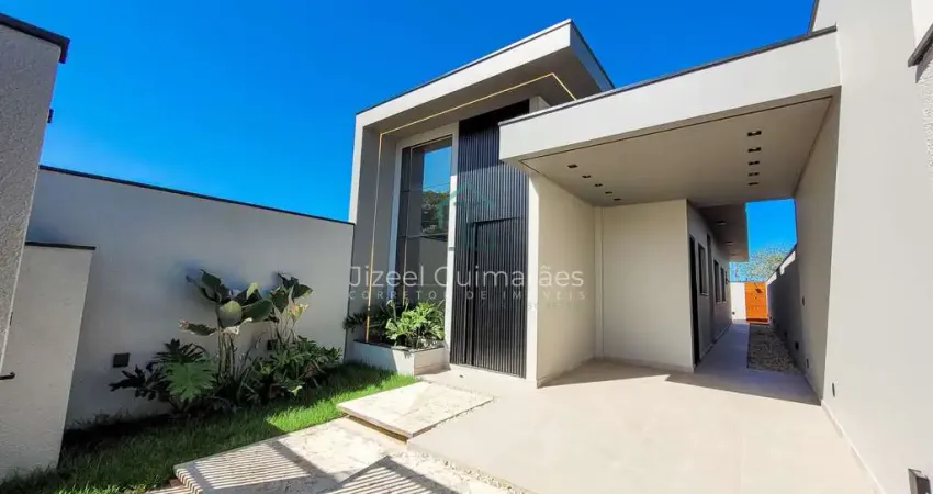 Casa moderna com 3 dormitórios sendo 1 suíte à venda, 91 m² por r$ 550.000 - itajuba - barra velha/sc