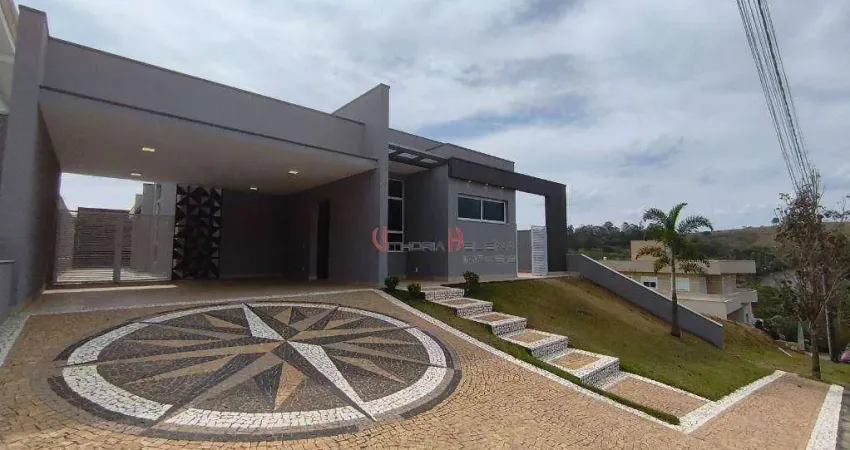 Casa com 3 suítes à venda, 235 m² por r$ 2.600.000 - condomínio reserva santa rosa - itatiba/sp