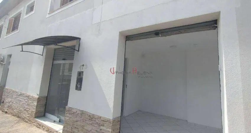 Salão para alugar, 35 m² por r$ 1.820,00/mês - centro - itatiba/sp