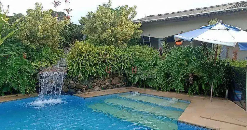 Casa com 3 dormitórios para alugar, 498 m² por r$ 9.601,00/mês - condomínio jardim santa rosa - itatiba/sp