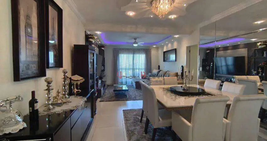 Apartamento com 3 dormitórios à venda, 186 m² por r$ 950.000 - condomínio residencial bellagio - itatiba/sp