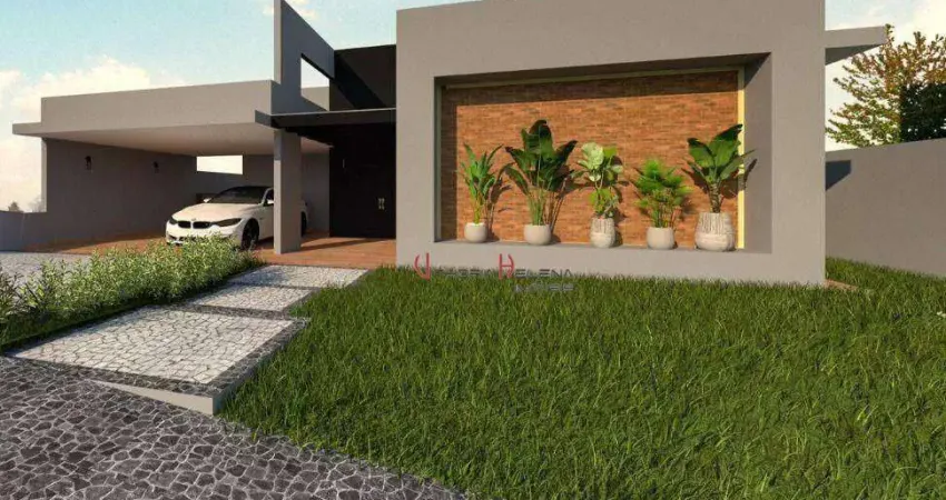 Casa com 3 dormitórios à venda, 300 m² por r$ 2.800.000,00 - condomínio reserva santa rosa - itatiba/sp
