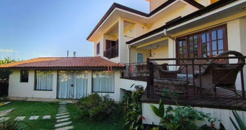 Casa com 4  suítes para alugar, 504 m² por r$ 9.988/mês - condomínio parque das laranjeiras - itatiba/sp