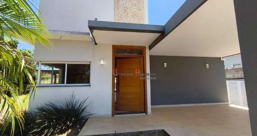 Casa com 3 dormitórios para alugar, 200 m² por r$ 6.350,00/mês - bosque dos pires - itatiba/sp