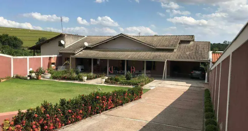 Chácara com 5 dormitórios à venda, 1000 m² por r$ 1.170.000,00 - jardim leonor - itatiba/sp