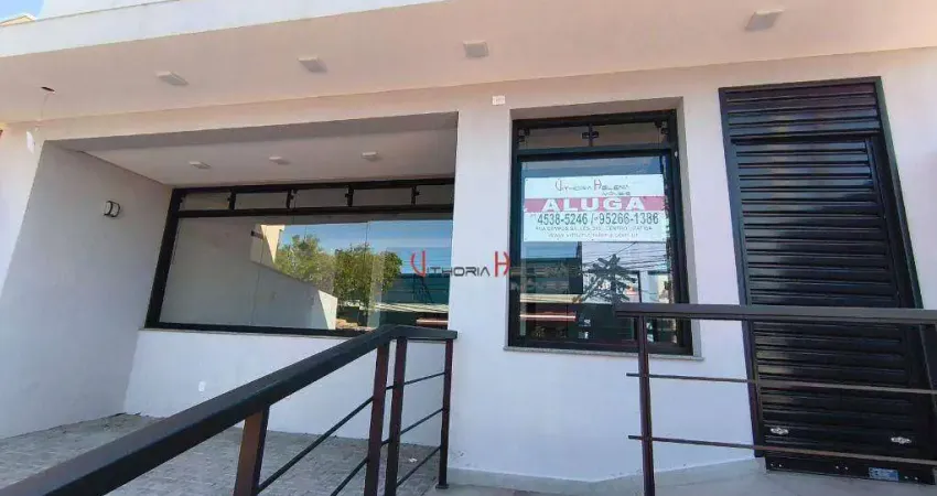 Salão para alugar, 250 m² por r$ 8.437/mês -rua luís scavone - itatiba/sp