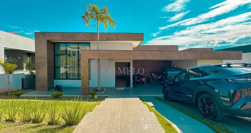 Belíssima casa para locação no condomínio sonho verde r$16.000,00