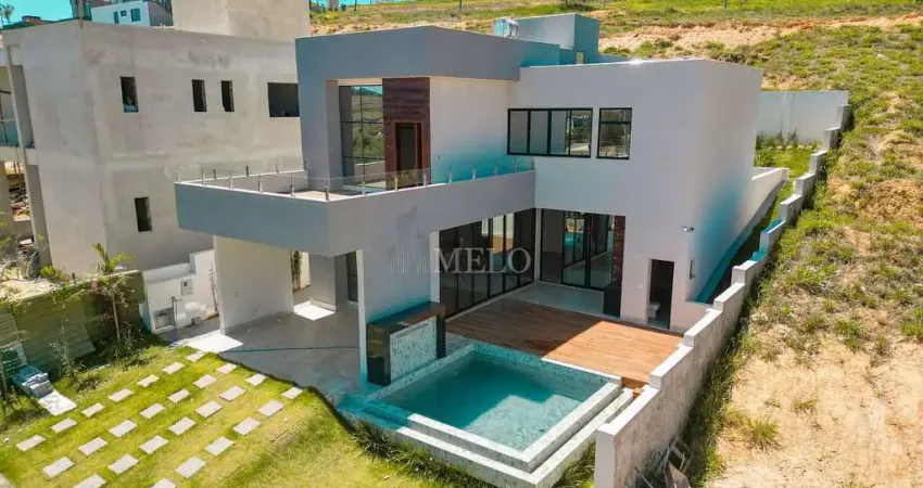Espetacular casa com piscina no alphaville vespasiano à venda por r$ 2.650.000,00