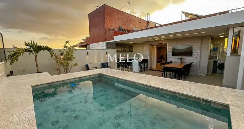 Belíssima cobertura no formato porteira fechada a venda no castelo!