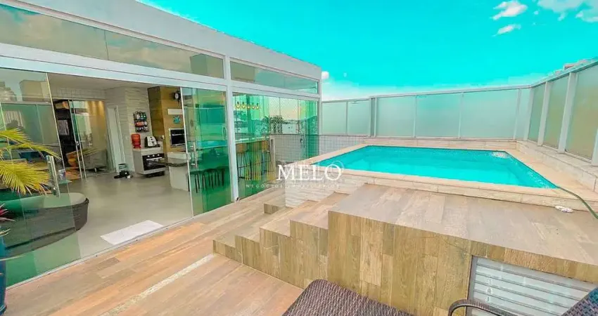 Cobertura com 5 quartos à venda na Rua Castelo Évora, Castelo, Belo Horizonte