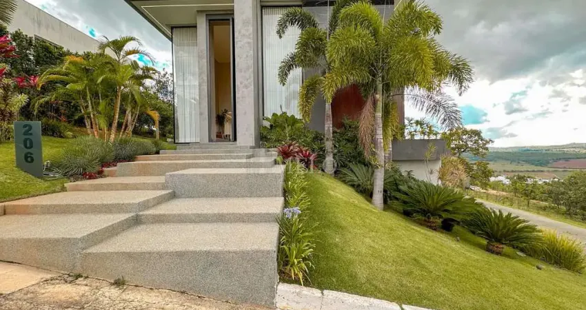 Belíssima casa à venda por r$5.590.000,00 no condomínio mirante do fidalgo - lagoa santa