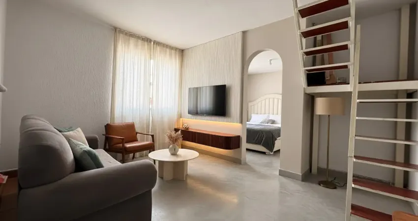 Cobertura duplex 75 m² — 2 kitnets (1 com piscina) — leste universitário