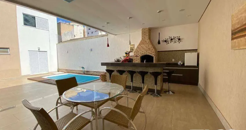 Casa com 3 dormitórios à venda, 269 m² por r$ 1.300.000,00 - vigilato pereira - uberlândia/mg