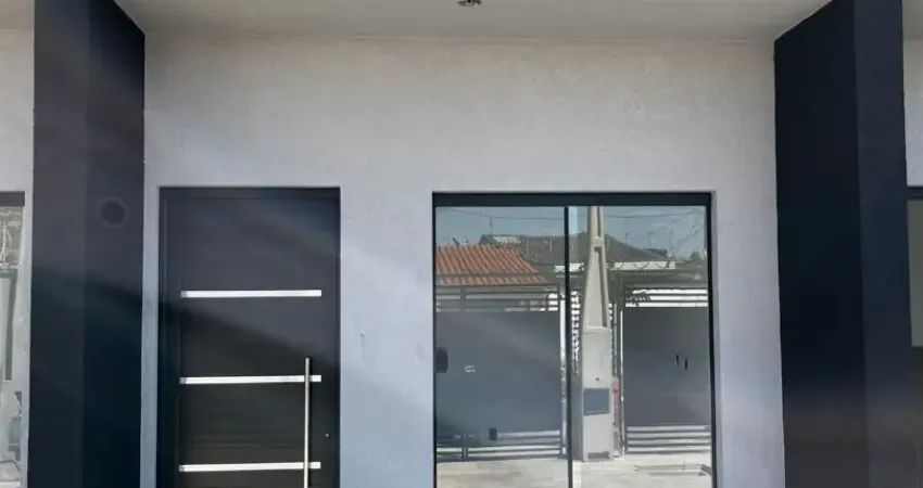 Casa térrea moderna com  2 dormitórios sendo 1 no bairro nova sorocaba