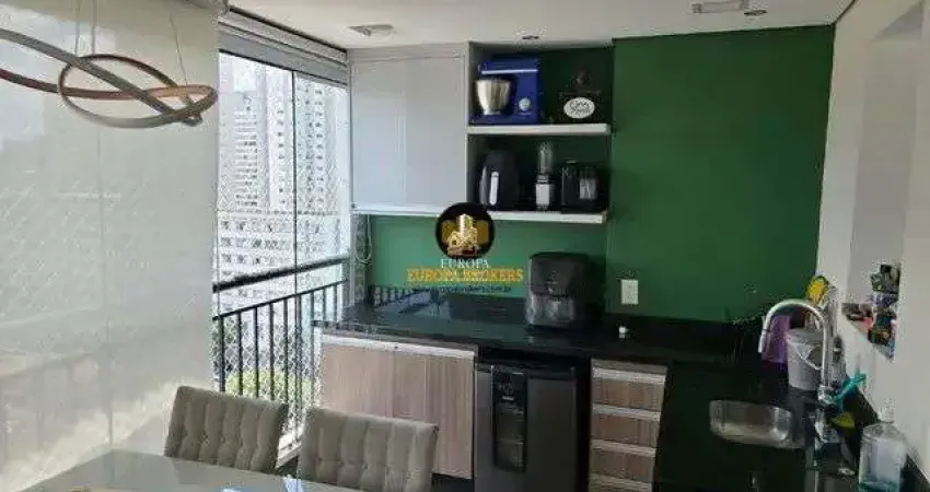 Apartamento com 2 quartos sendo 1 suíte, 70m², 2 vagas e 2 banheiros