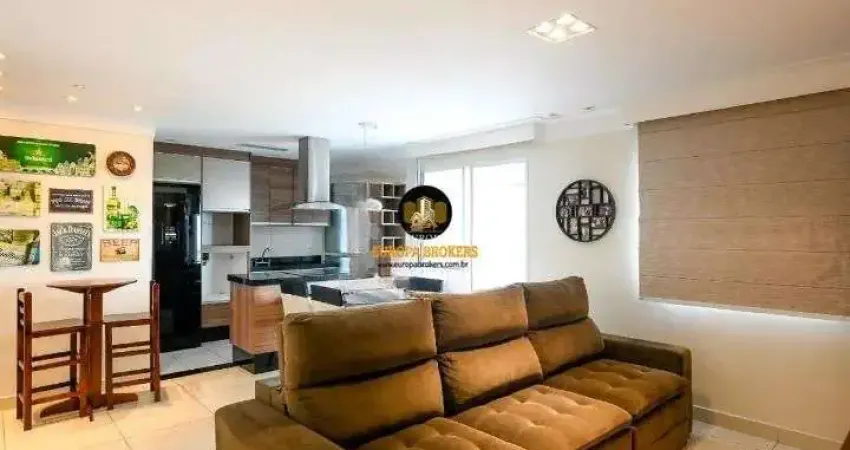 Apartamento semimobiliado - 3 quartos - 1 suíte - 2 vagas - vila vera