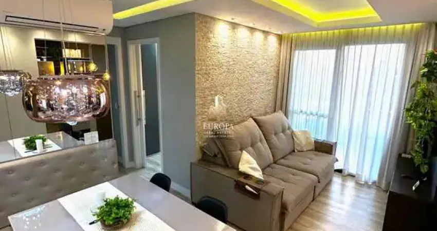 Apartamento 50m² reformado e mobiliado - 2 quartos e 1 vaga - vila mascote