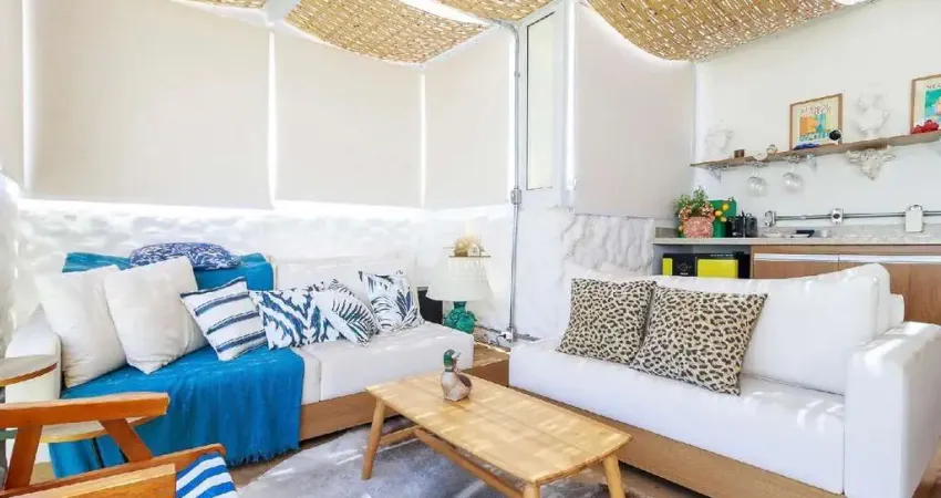 Cobertura duplex 104m² | reformado e decorado | jacuzzi e churrasqueira